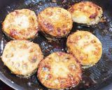 大葉香る【蓮根のひき肉はさみ焼き】作り方6写真