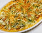簡単生クリームのみ!カボチャのグラタン作り方11写真