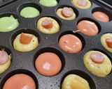 オサレなおやつ♪カラフルベビーカステラ作り方2写真