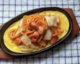 ナポリタンのオムレット仕立て♪作り方1写真