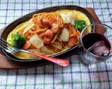 ナポリタンのオムレット仕立て♪作り方4写真