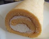 共立て簡単☆基本のプレーンロールケーキ作り方15写真