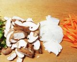 鮭と鱈の紅白揚げ野菜あんかけ作り方2写真