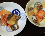 鮭と鱈の紅白揚げ野菜あんかけ作り方6写真