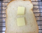 トースト バター醤油作り方1写真