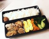 からあげ弁当作り方2写真