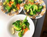 根菜茄子肉なし飯泥棒味噌炒味温野菜サラダ作り方8写真
