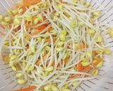 沙茶醤で豆もやしのナムルみたいの。作り方4写真
