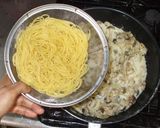 ベーコンクリームパスタ♪簡単時短作り方8写真