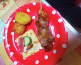 Oneパン肉巻き団子★みたらしバージョン作り方2写真