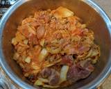 韓国の家庭で食べる　キムチチゲ作り方6写真