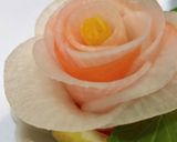 お正月✿お節♪柚子の紅白なますバラの花✿作り方12写真