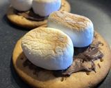 スモア風〜焼きマシュマロチョコビス作り方2写真