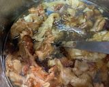 息子が喜ぶ牛すじ肉煮込み丼作り方2写真