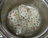 おせち 花れんこん作り方3写真