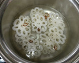 おせち 花れんこん作り方3写真