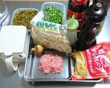 もやしと高菜のひき肉炒め作り方1写真