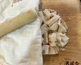 たたきれんこんの塩きんぴら作り方1写真