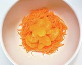 ミカンと人参のサラダ◎簡単な箸休めに!作り方2写真