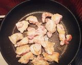 鶏肉とじゃがいものトマトクリーム煮込み作り方2写真