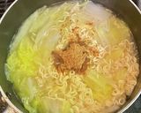 サッポロ一番味噌ラーメン・白菜＆長芋作り方4写真