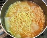 サッポロ一番味噌ラーメン・白菜＆長芋作り方5写真