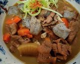 職場でモツ煮込みw❨(@≧↺≦@)❩wノ作り方5写真