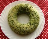 ほうれん草でクリスマスリースケーキ作り方6写真