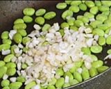 動画】冷凍むき枝豆とガーリックごま油炒め作り方2写真