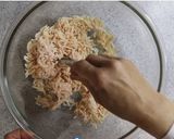 鶏ひき肉の中華クリーム煮　レンジで完結！作り方2写真
