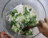 鶏ひき肉の中華クリーム煮　レンジで完結！作り方4写真