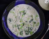 鶏ひき肉の中華クリーム煮　レンジで完結！作り方5写真