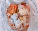 皮カラ肉ジュワ、希少部位手羽トロの唐揚げ作り方2写真