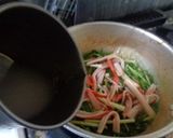 水菜とカニカマのあんかけ作り方6写真