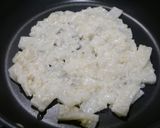フライパン！お餅リメイクオートミールピザ作り方3写真