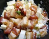炊き込みご飯！ガパオライス+薩摩芋作り方4写真