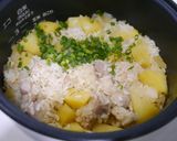 炊き込みご飯！ガパオライス+薩摩芋作り方5写真