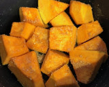 納豆のタレ活用！かぼちゃの煮付け作り方1写真
