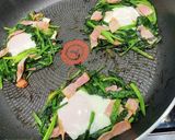 巣篭もり卵　目玉焼き作り方4写真