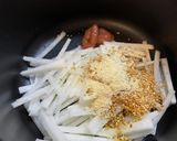 簡単！さっぱり梅大根サラダ！作り方2写真