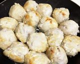 里芋の豚肉ばくだん♪ふわっとろっ♪作り方5写真