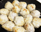 里芋の豚肉ばくだん♪ふわっとろっ♪作り方5写真