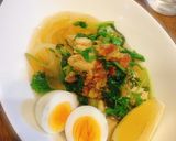 アオキのうどんで作るパクチー冷麺作り方5写真