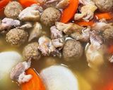 大根と鶏肉の煮物(味付けは塩のみ)作り方7写真