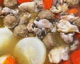大根と鶏肉の煮物(味付けは塩のみ)作り方8写真