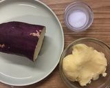 簡単おいしい♡おさつハニーバターパン作り方1写真
