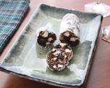 簡単＆高見え【チョコサラミ】板チョコ1枚作り方12写真
