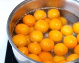 【のど・風邪予防】はちみつ金柑甘露煮作り方3写真