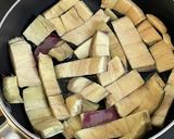 手作り栗きんとんの余った皮で大学いも風作り方2写真