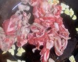空芯菜と豚肩ロースのニンニク炒め作り方2写真